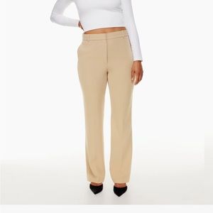 Babaton Publish Pant Gold Camel Size 4